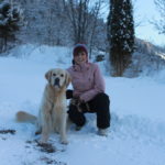 vacanza sulla neve; neve; cane